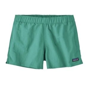 W's Barely Baggies Patagonia 2.5" Shorts (Small - Turquoise)